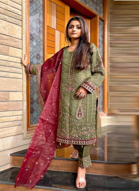 Mushq 187 Fancy Festive Wear Wholesale Pakistani Salwar Suits Catalog